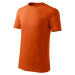 Dětské tričko klasické na leto, oranžová