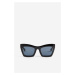 H & M - Sluneční brýle ve tvaru kočičích očí - černá