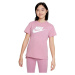 Nike CAMISETA ROSA NIA SPORTSWEAR AR5088 Růžová