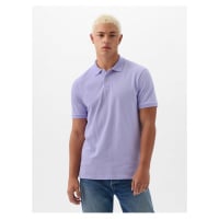 Světle fialové pánské polo tričko GAP
