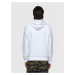 Mikina diesel s-girk-hood-k10 sweat-shirt bílá