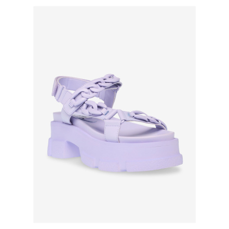 Světle fialové dámské sandály na platformě Steve Madden Provoke