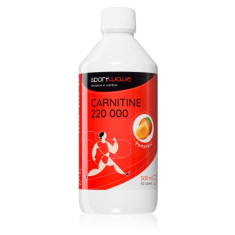 SportWave® Carnitine 220 000 spalovač tuků příchuť Orange 500 ml