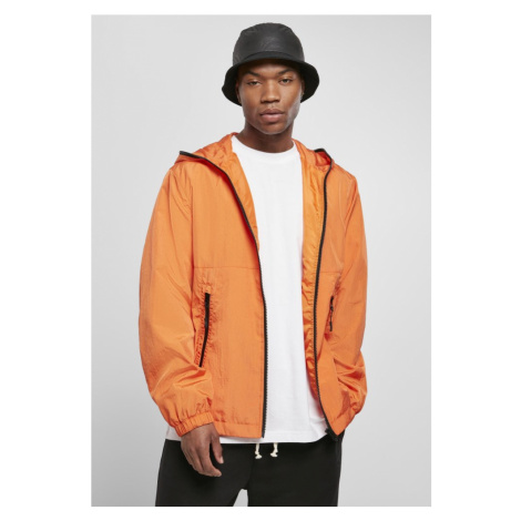 Full Zip Nylon Crepe Jacket - mandarin Urban Classics