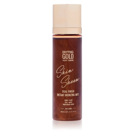 Dripping Gold Luxury Tanning Skin Sheen bronzující mlha na tělo 110 ml