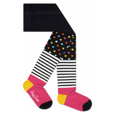 Dětské barevné punčochy Happy Socks, vzor Stripe Dot