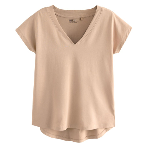 Next Tričko světle hnědá