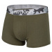 Calvin Klein TRUNK Pánské boxerky, khaki, velikost