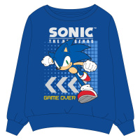 Ježek SONIC - licence Chlapecká mikina - Ježek Sonic 5218152W, modrá Barva: Modrá