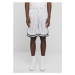 Urban Classics / Striped Mesh Shorts white/black