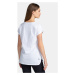 Kilpi NELLIM-W Dámské bavlněné triko TL0363KI Bílá