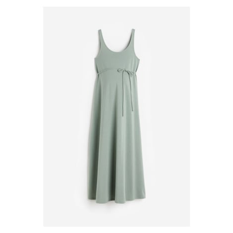 H & M - MAMA Bavlněné šaty - zelená H&M