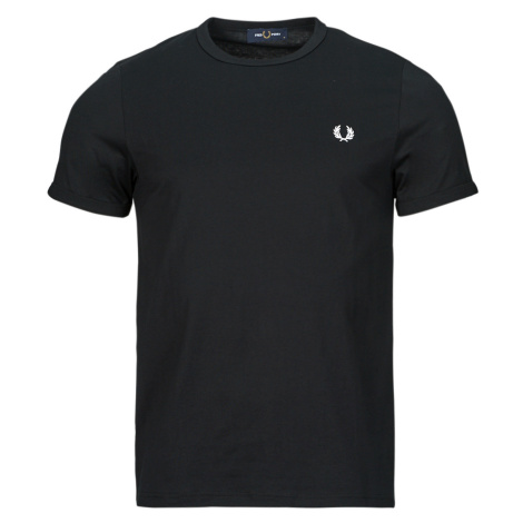 Fred Perry RINGER T-SHIRT Černá