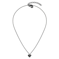 Tamaris Romantický černý náhrdelník TJ-0126-N-45