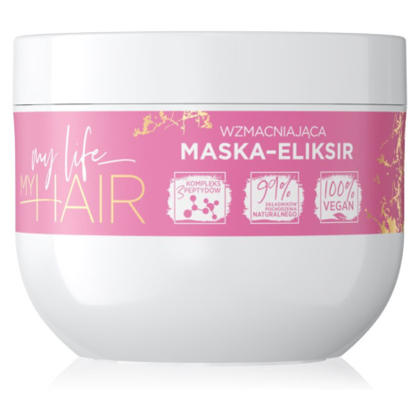 Eveline Cosmetics My Life My Hair vyživující maska na vlasy s peptidy ...
