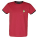 Star Trek Technology Tričko červená
