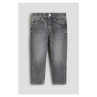 H & M - Loose Fit Jeans - šedá