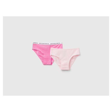 Benetton, Two Underwear In Stretch Cotton United Colors of Benetton