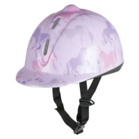 Jezdecká helma Blossom HKM, dětská, lilac