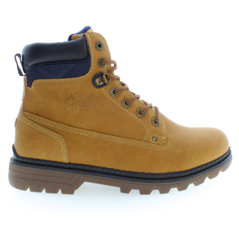 U.S. Polo Best Price ZIGGY002MBU1 Pánské kotníkové boty béžové