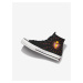 Černé vzorované kotníkové tenisky Converse Chuck 70