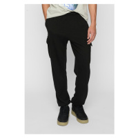 Urban Classics / Light Terry Wide Cargo Sweatpants black