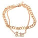 Zodiac Golden Anklet Beran