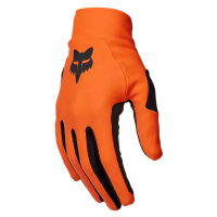 FOX Cyklistické rukavice dlouhoprsté - FLEXAIR - oranžová