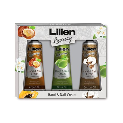 LILIEN Krém na ruce a nehty 3 × 40 ml