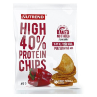 Nutrend High Protein Chips 40g - paprika