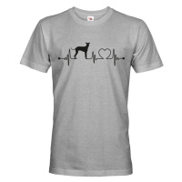Pánské tričko Italský chrtík tep - triko pro milovníky psů