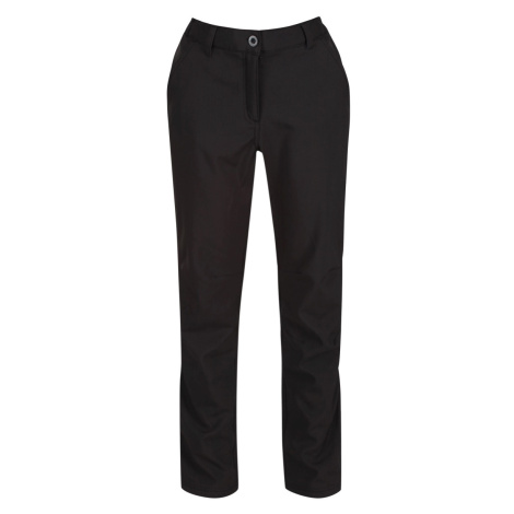 Dámské softshellové kalhoty Regatta FENTON černá - zkrácená délka
