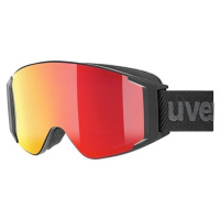 UVEX g.gl 3000 TOP Black Mat/Mirror Red/Polavision Lyžařské brýle