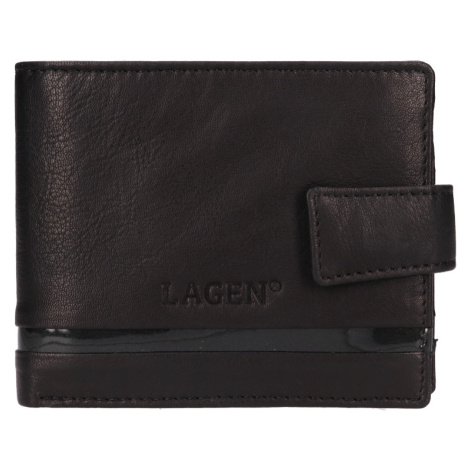 Lagen Pánská kožená peněženka 50746 BLACK