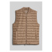 VESTA GANT LIGHT PADDED BOMBER VEST COLD BEIGE