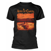 Alice in Chains tričko, Distressed Dirt BP Black, pánské
