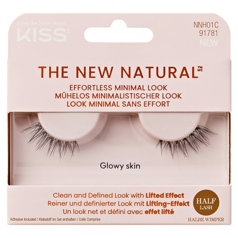 KISS Umělé řasy The New Natural Half Lash