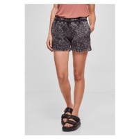 Dámské šortky // Urban Classics / Ladies Towel Washed Sweat Shorts black