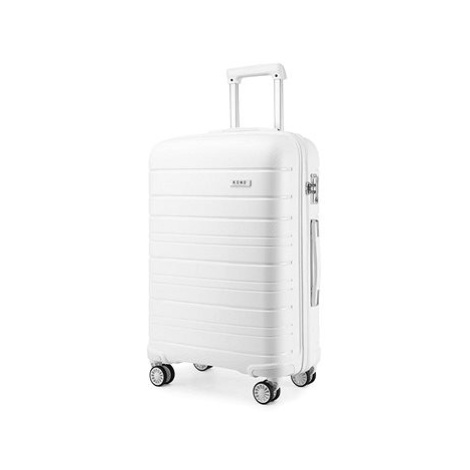 Kono Cestovní kufr 2091 bílý L 76cm