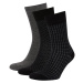 DEFACTO Men's Cotton 3-Piece Socks