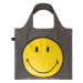 Skládací nákupní taška LOQI REFLECTIVE Smiley