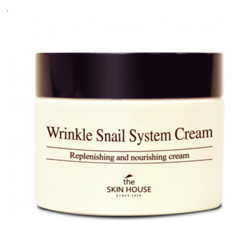 The Skin House Wrinkle Snail System Cream proti vráskám se šnečím slizem 50 ml