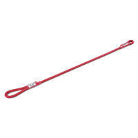 Smyčka z lana se samočinnou absorpcí energie Ocún SBEA LANYARD 9,5-9,8mm Red/White 75cm