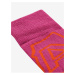 Tmavě růžové dámské ponožky z Merino vlny ALPINE PRO Phalte