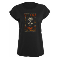 Selena Gomez tričko, Kill Em Skull Tee Girly Black, dámské