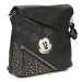 Desigual BACK MICKEY STUDSTYLE JERSEYMAX PU BLACK Černá