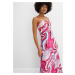 Bonprix BODYFLIRT dlouhé šaty na ramínka Barva: Růžová, Mezinárodní