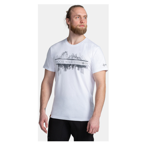 Kilpi Pánské bavlněné triko CHOOSE-M Bílá