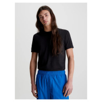Calvin Klein pánské černé tričko LOGO TAB