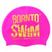 Borntoswim silicone cap junior světle růžová